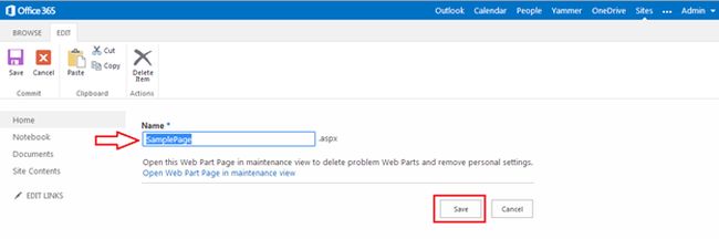 rename sharepoint page